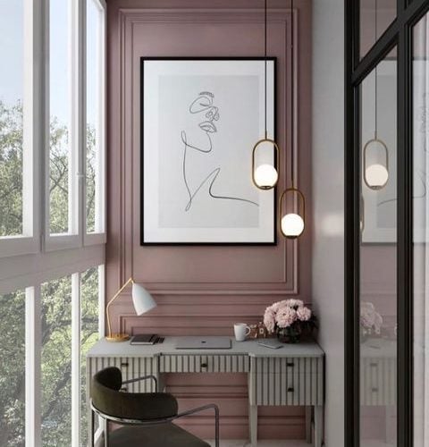 Lampada a sospensione Mila in ottone Mila Brass pendant lamp