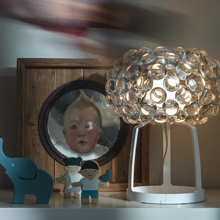Nachbildung einer Caboche-Tischlampe