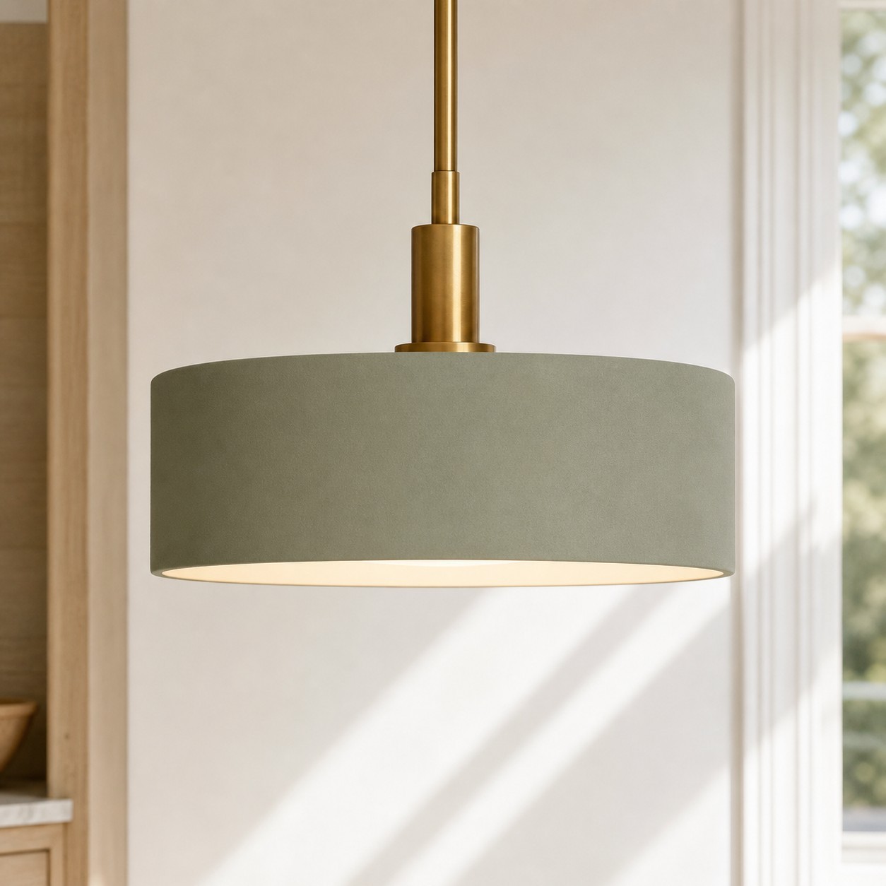 Aura Modern Porcelain Pendant Light