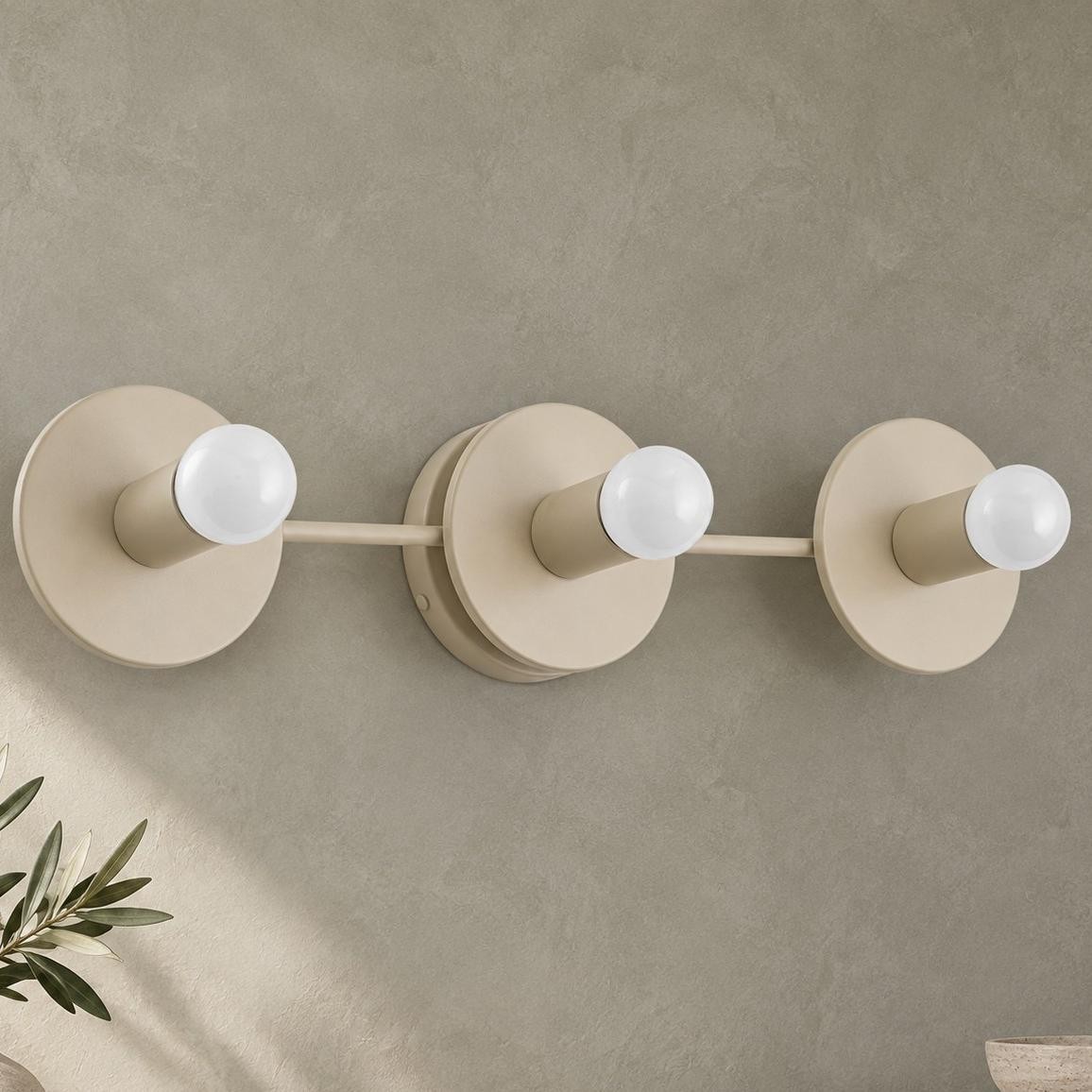 Marnie Nordic Colorful 3 Light Vanity Wall Light