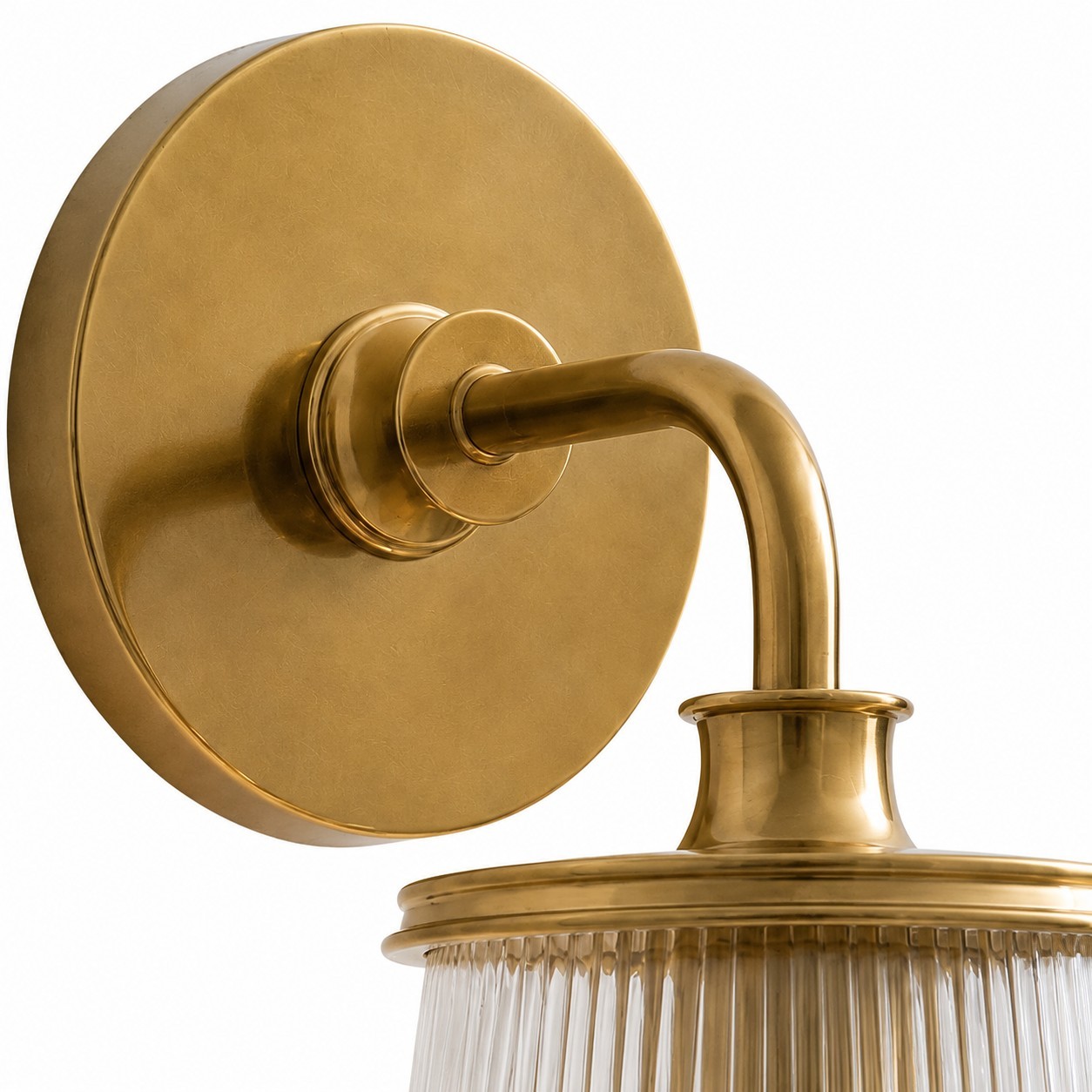Margot Farmhouse Ribbed Glass 1/2/3 Lights Vanity Wall Sconce