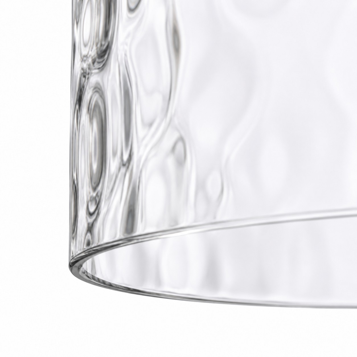 Tydon Minimalist Water Ripple Glass Pendant Light