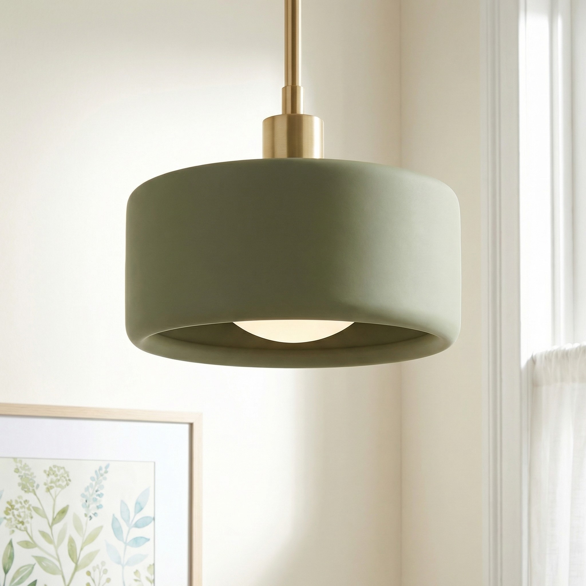 Aura Modern Porcelain Pendant Light