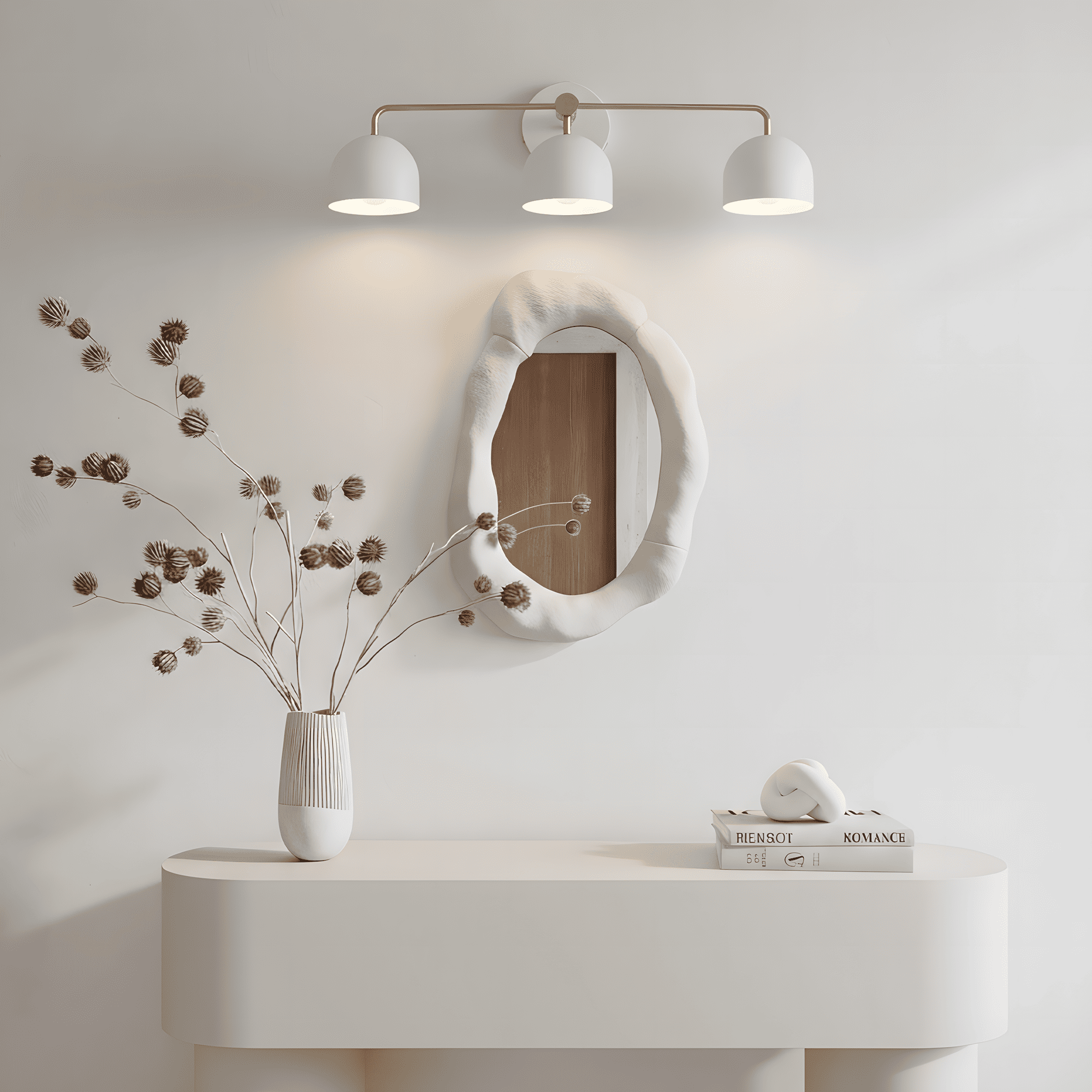 Astair Nordic Metal Multicolored Vanity Sconce