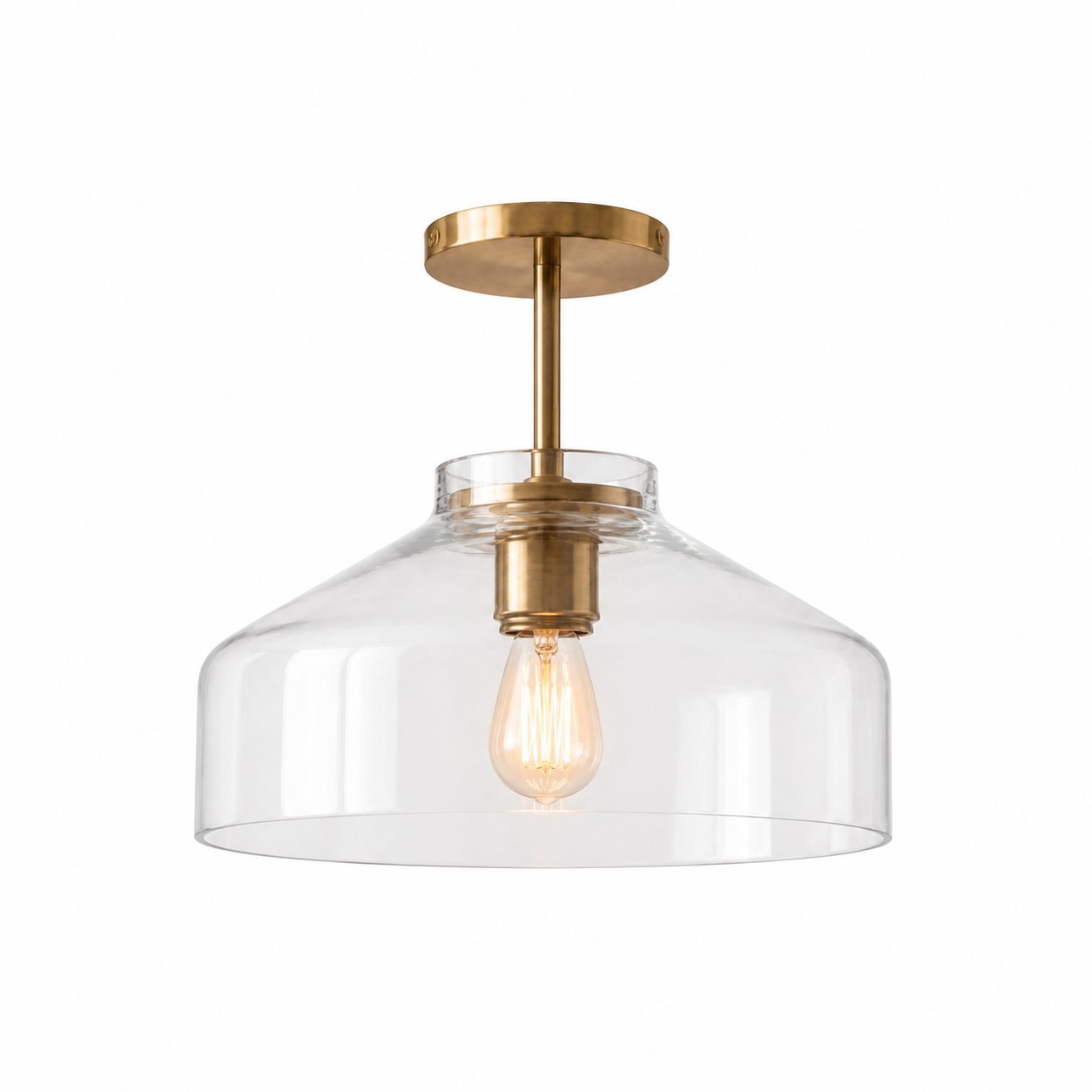 Drilon Nordic Morandi Metal Flush Mount Ceiling Light