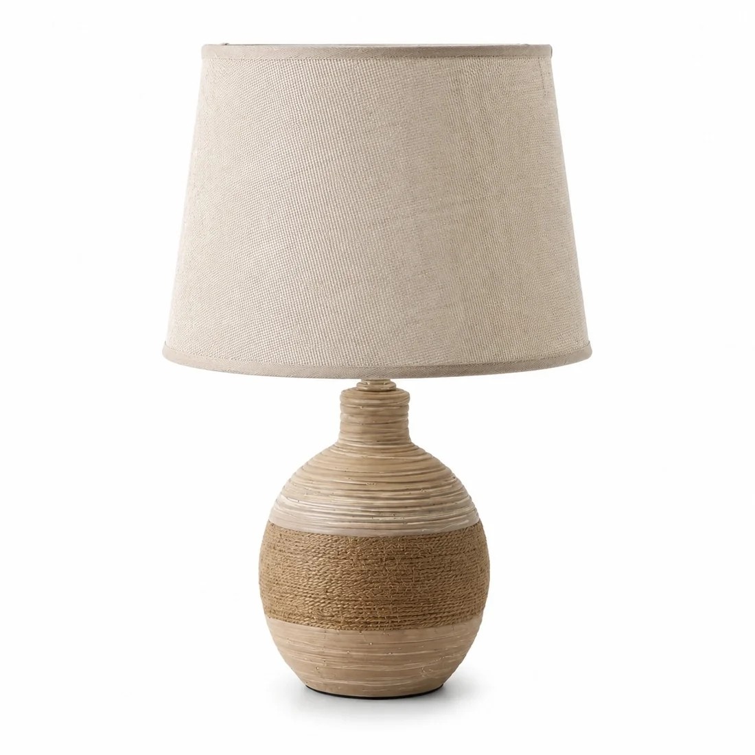 Rocco Handmade Simple Rustic Ceramic Table Lamp