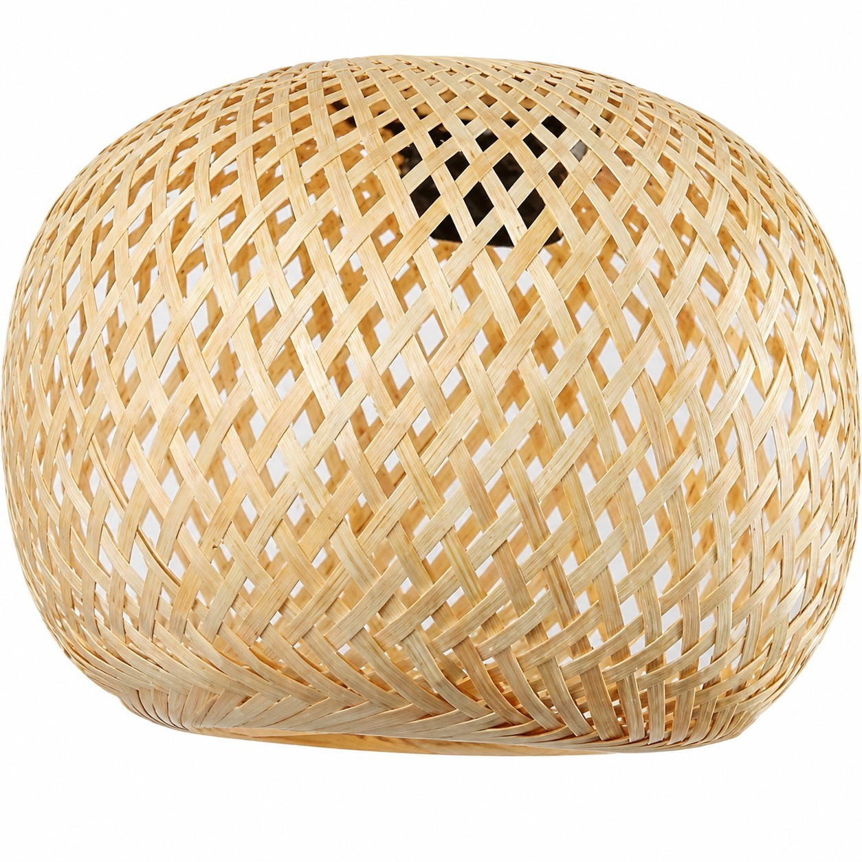 Deyron Rattan Hanging Wood Plug In Wall Mounted Lamp