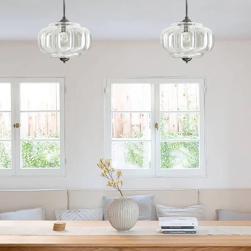 Ozita Retro Semi-Flush Mount Eloise Pendant Light