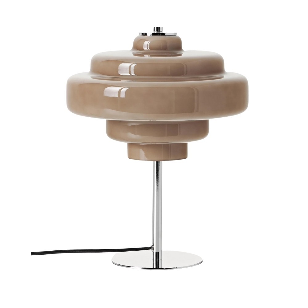 Yves Retro Multiple Colors Tiered Glass Table Lamp