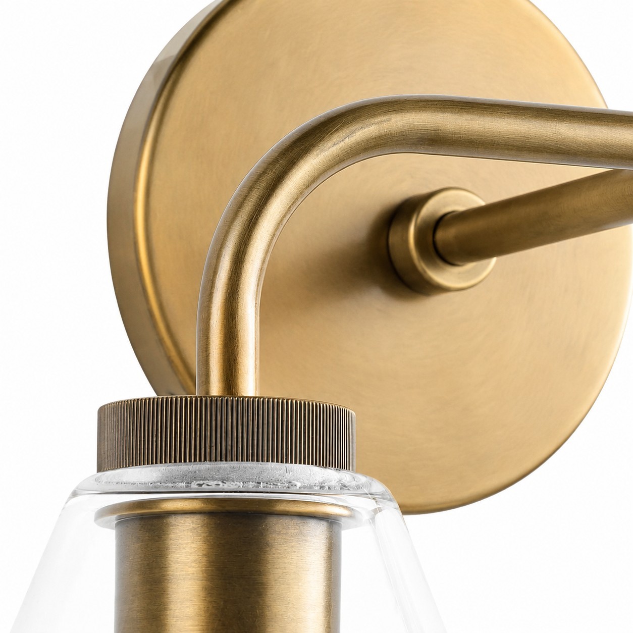 Kaelen Retro Cooper Cone Sconce Light