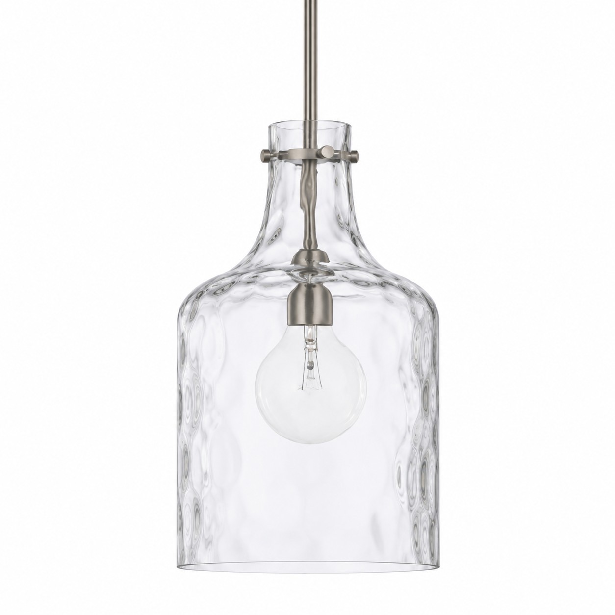 Tydon Minimalist Water Ripple Glass Pendant Light