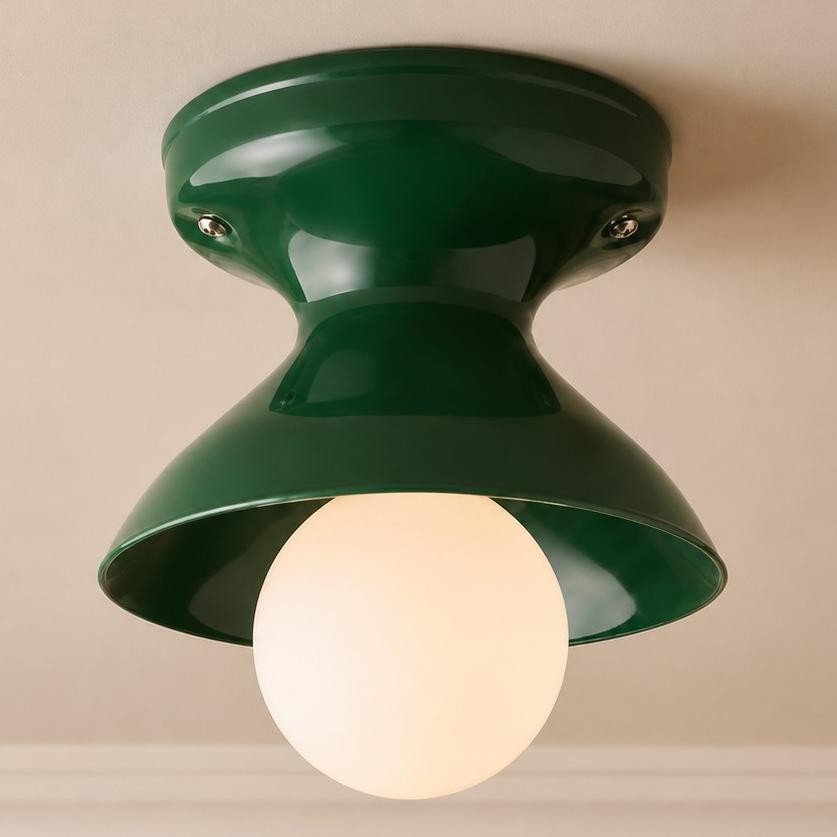 Lunavel Modern Ceramic Mount Ceiling Light Fixture