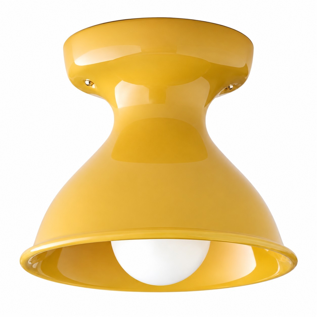 Lunavel Modern Ceramic Mount Ceiling Light Fixture