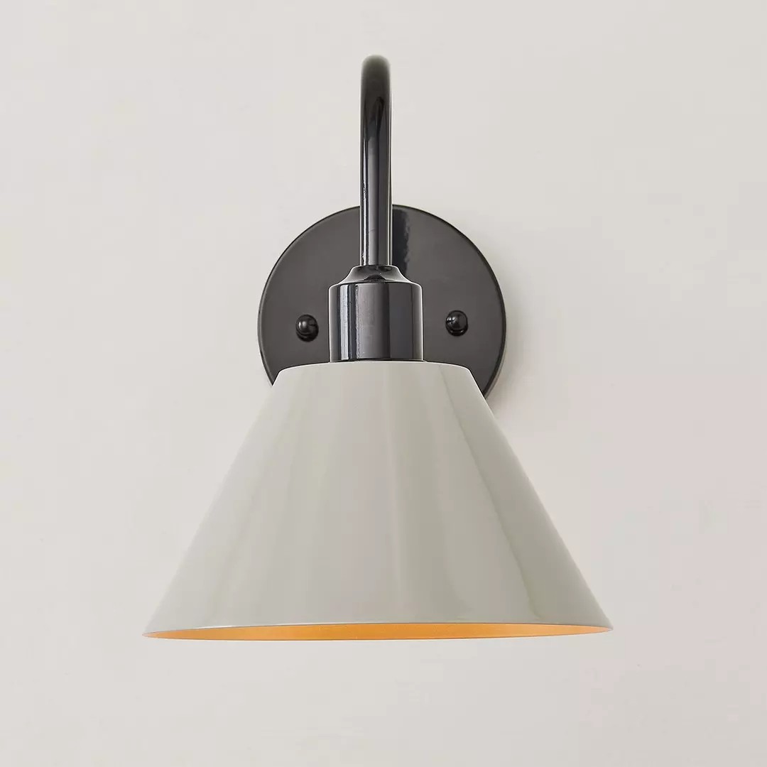 Ferm Minimalist Industrial Tapered Sconce