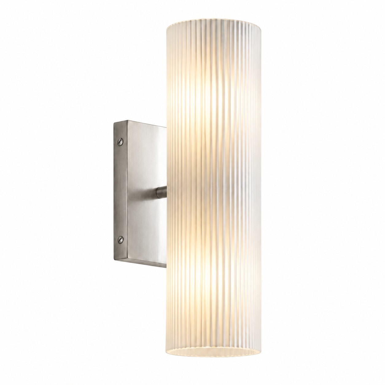 Yorix Modern Vertical Cylinder Tube Metal Finish Wall Light