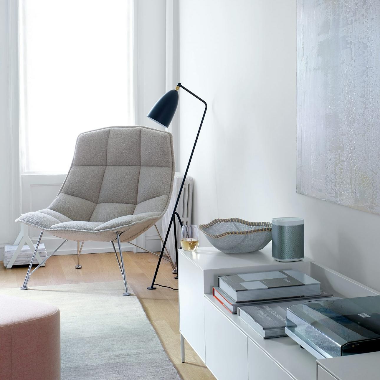 Grishma Nordic ‎Minimalist Metal Floor Lamp
