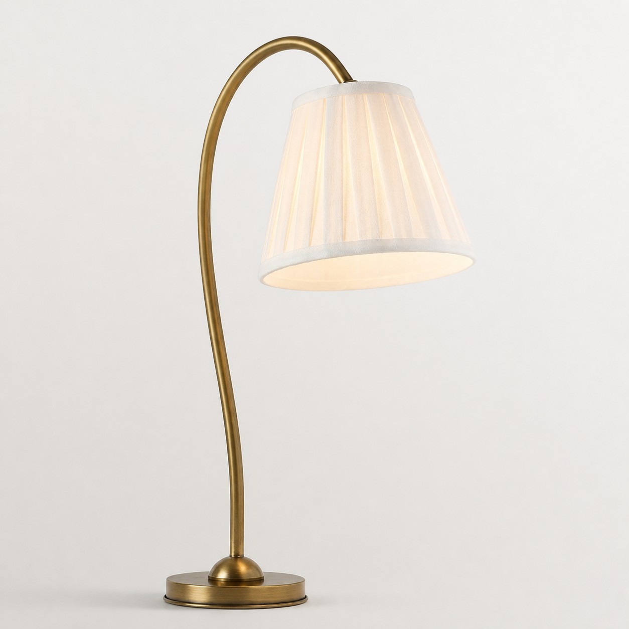 Bailey Vintage Linen Pleated Shade Table Lamp