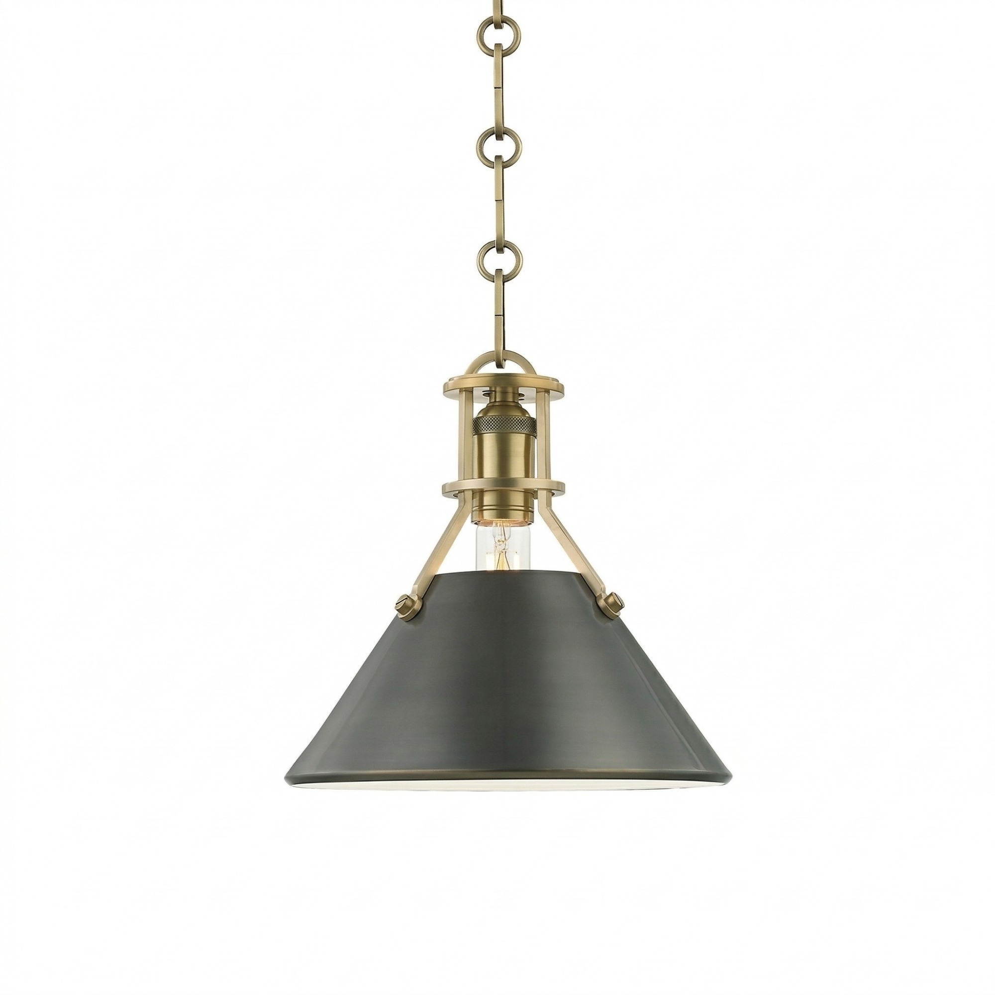 Retro Metal Cone Pendant Light