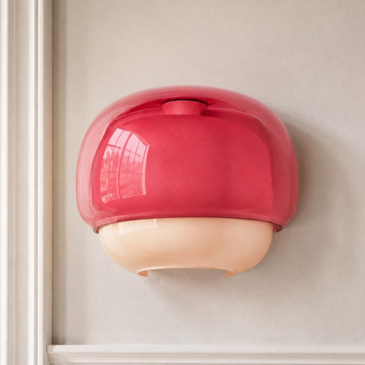 Norman Modern Colorful Layered Glass Wall Light