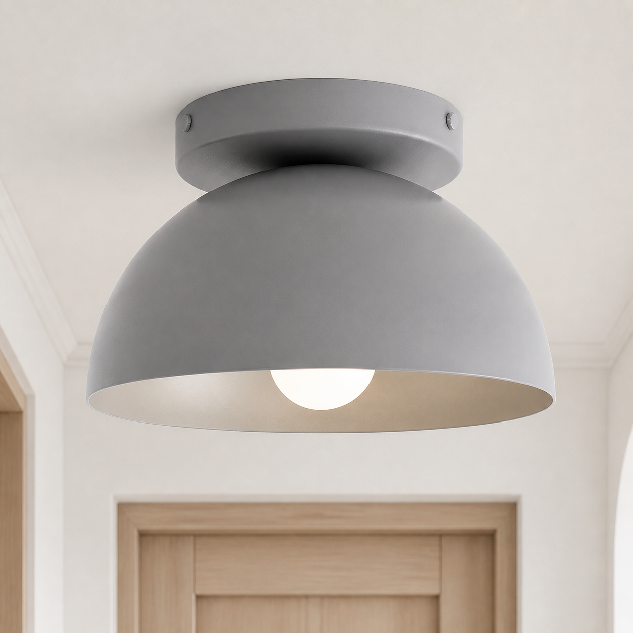 Veere Modern Dome Colorful Metal Ceiling Light