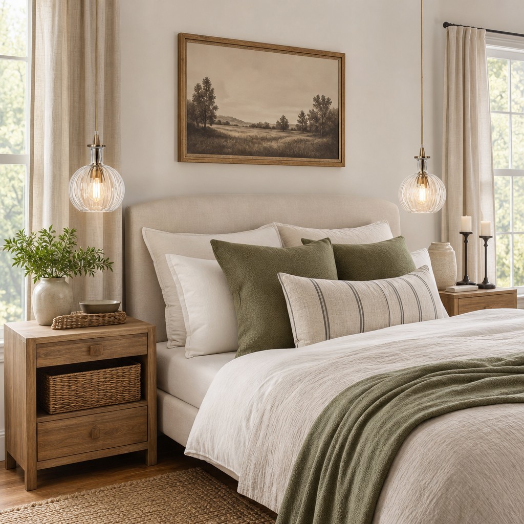 Billie Modern Ribbed Glass Carafe Pendant Light