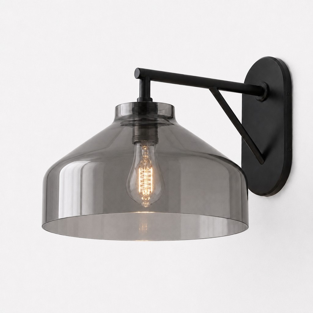 Drilon Nordic Minimalist Morandi Matte Metal Wall Sconce