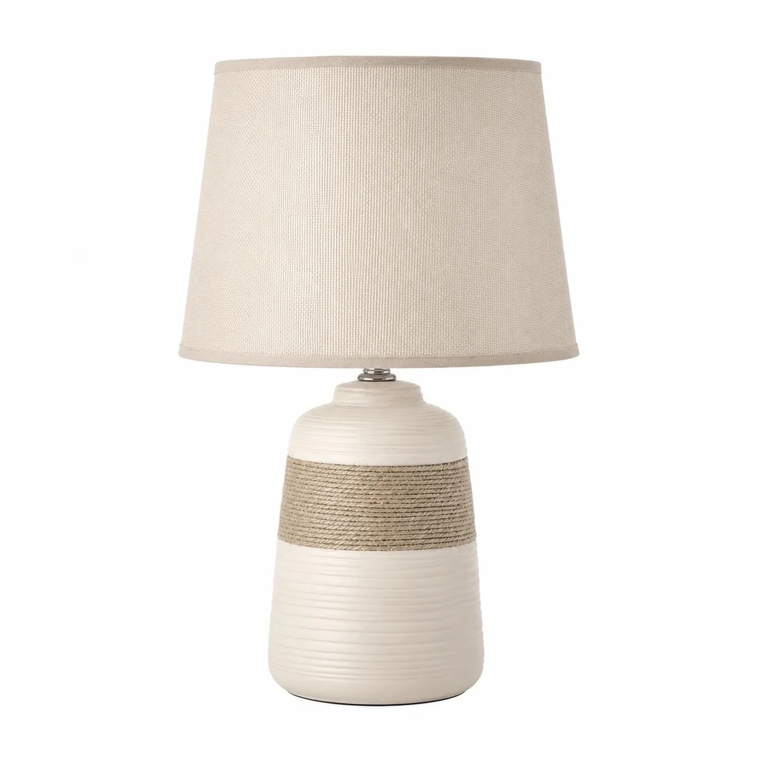 Rocco Handmade Simple Rustic Ceramic Table Lamp