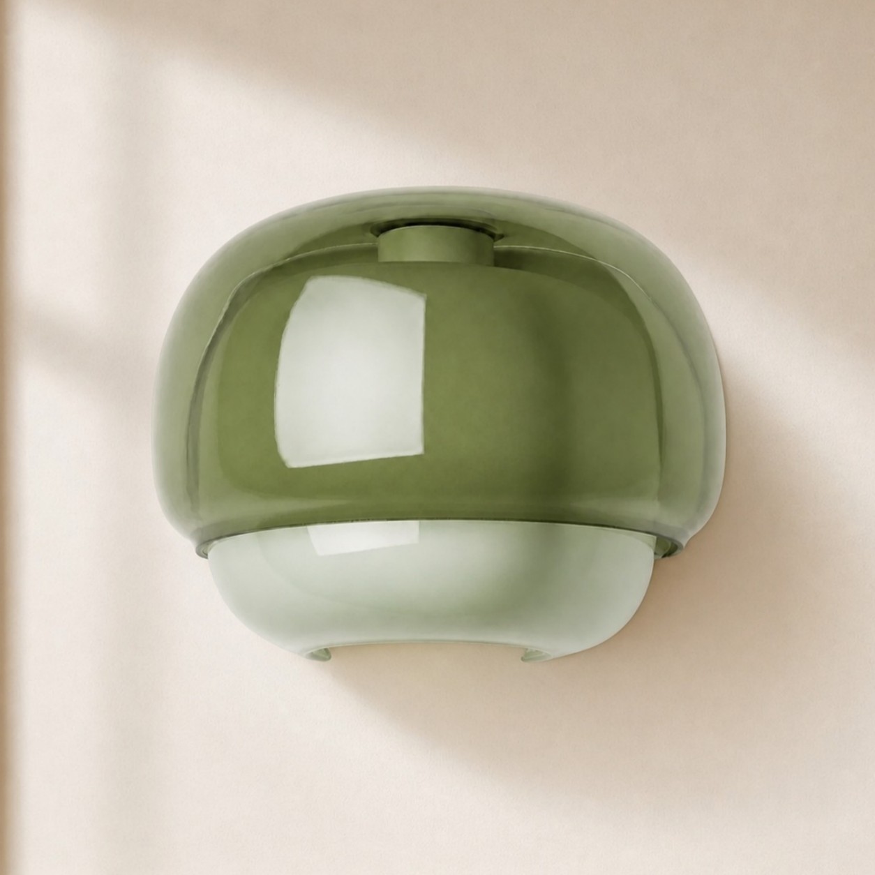 Norman Modern Colorful Layered Glass Wall Light