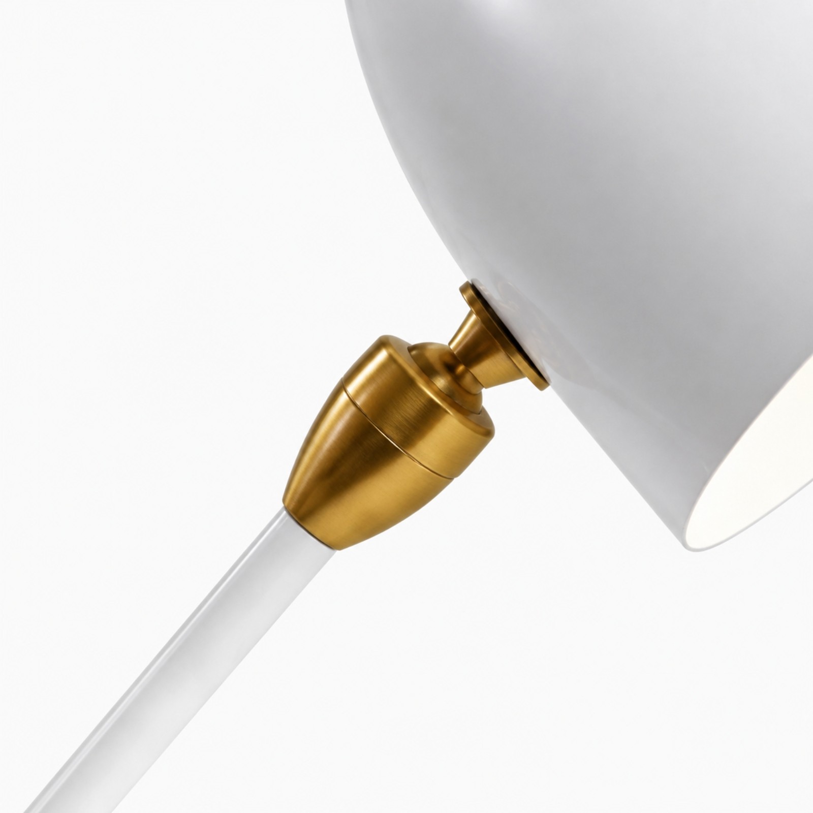 Vanessa Mid-Century Modern Metal Tripod Table Lamp