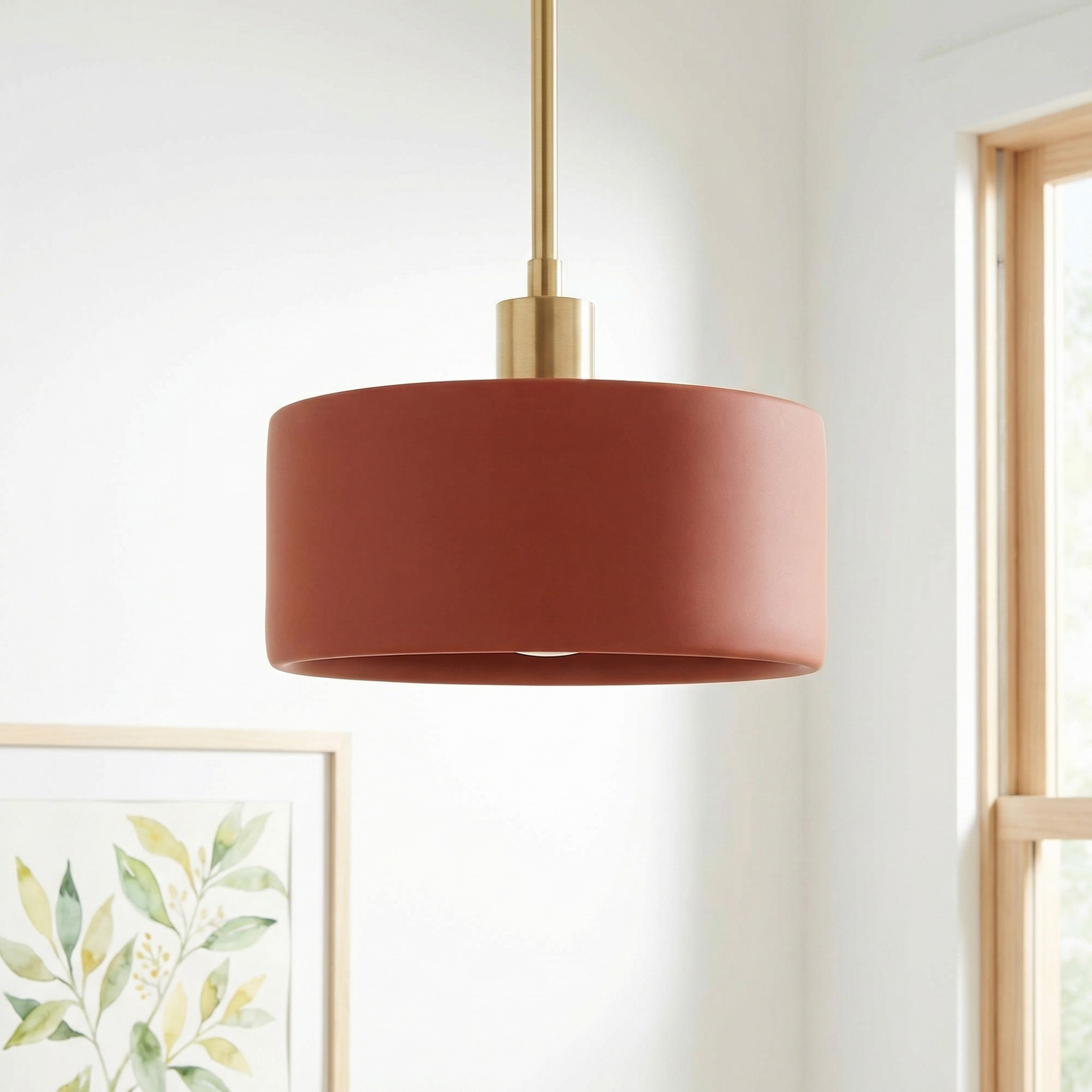Aura Modern Porcelain Pendant Light