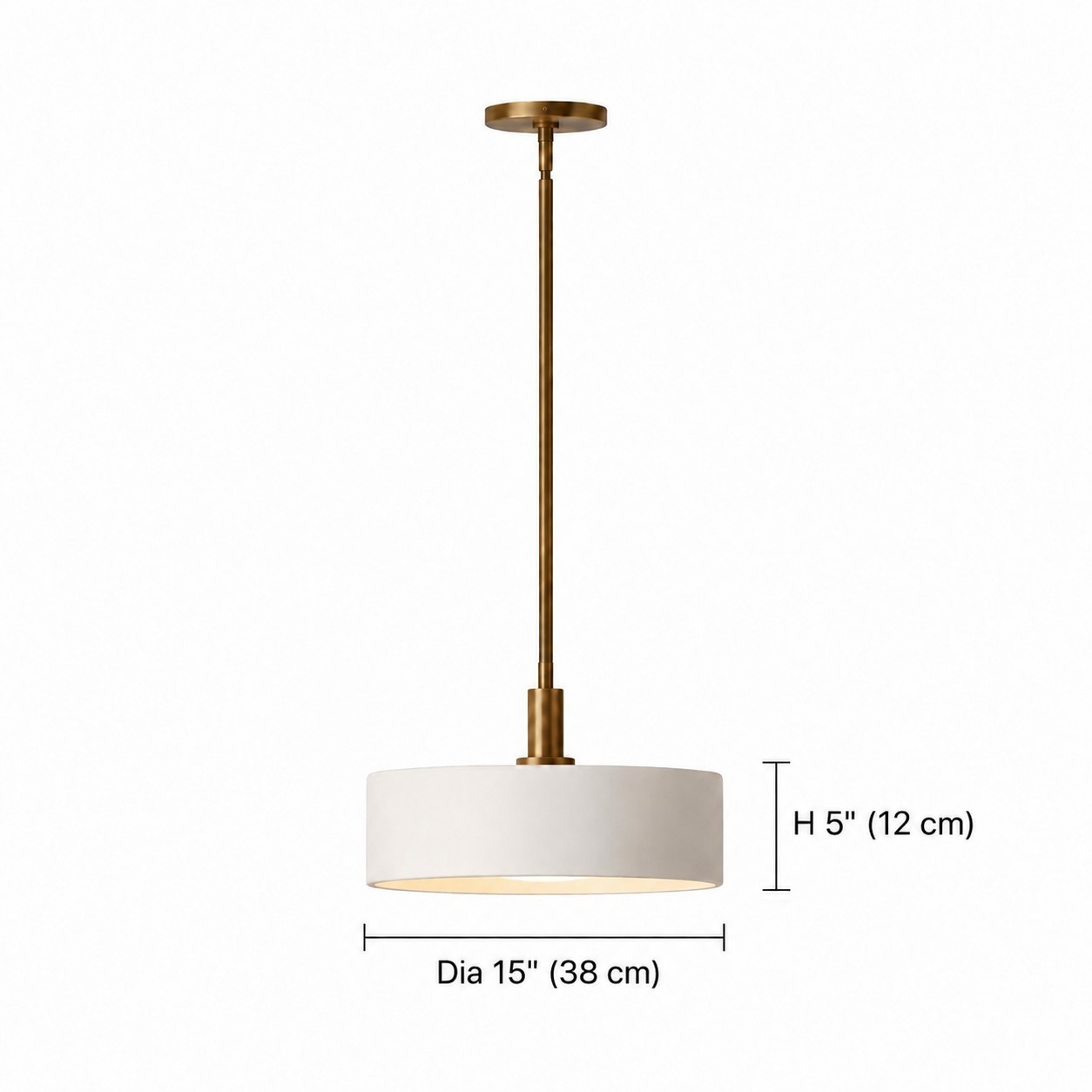 Aura Modern Porcelain Pendant Light