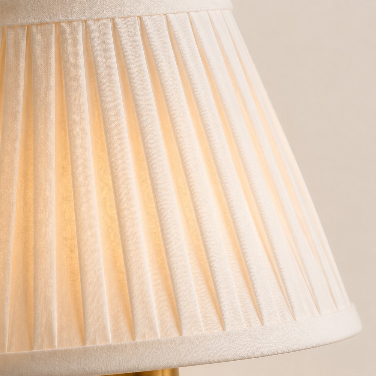 Ashby Vintage Linen Shade Wall Light
