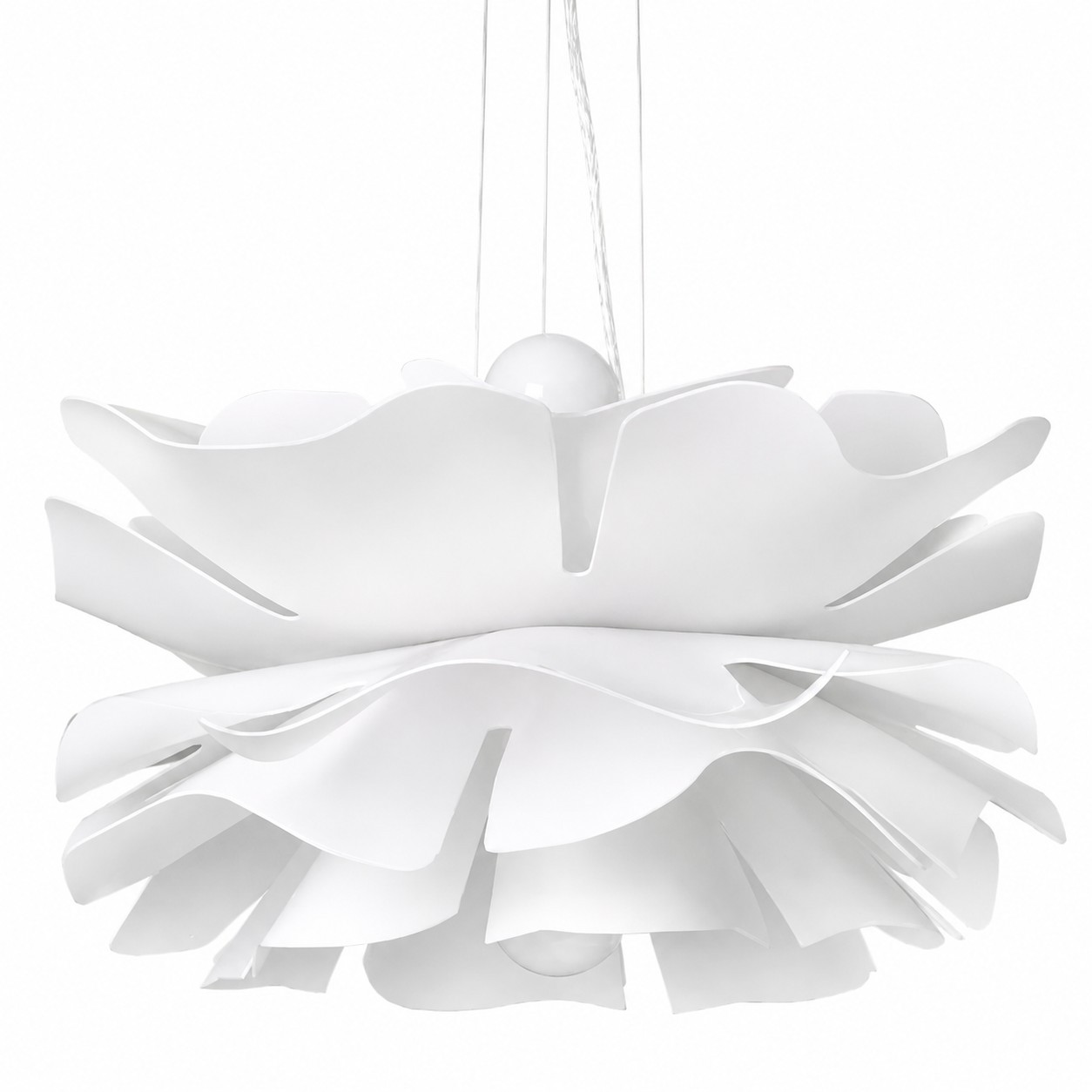 Lyronis White Flower Acrylic Pendant Light