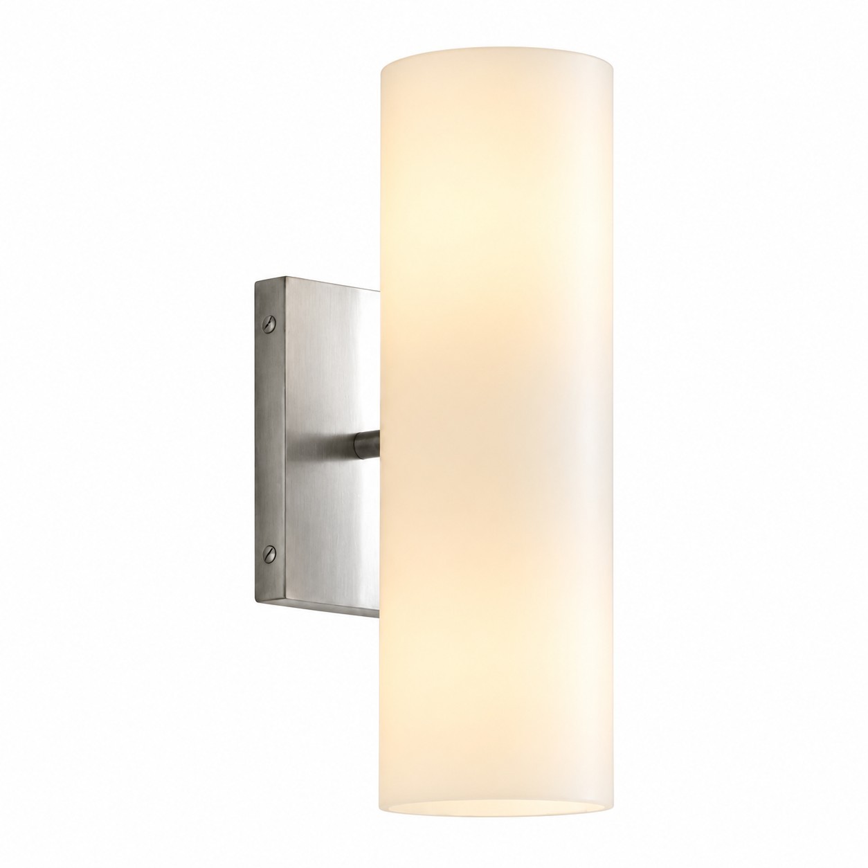 Yorix Modern Vertical Cylinder Tube Metal Finish Wall Light