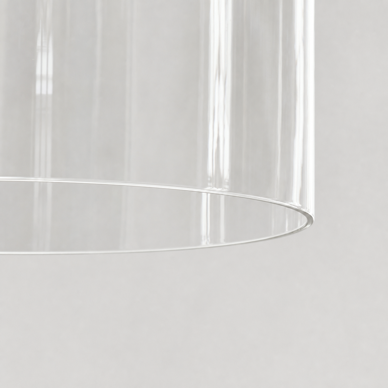 Declan Modern Bell Shaped Glass Pendant Light