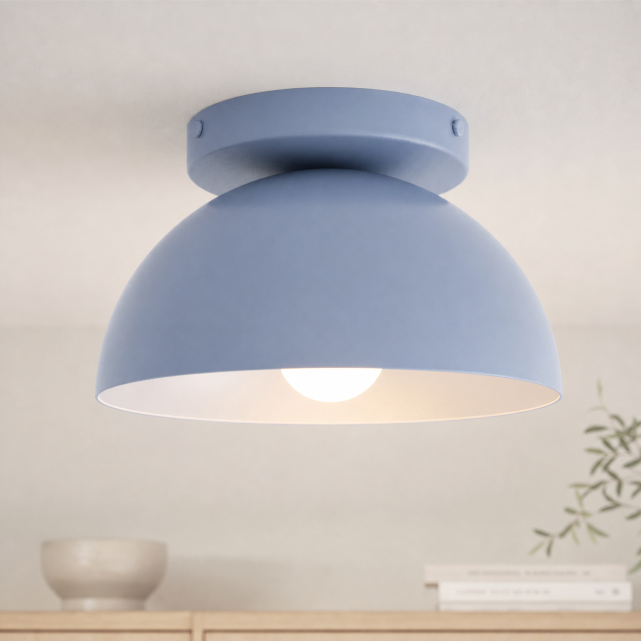 Veere Modern Dome Colorful Metal Ceiling Light