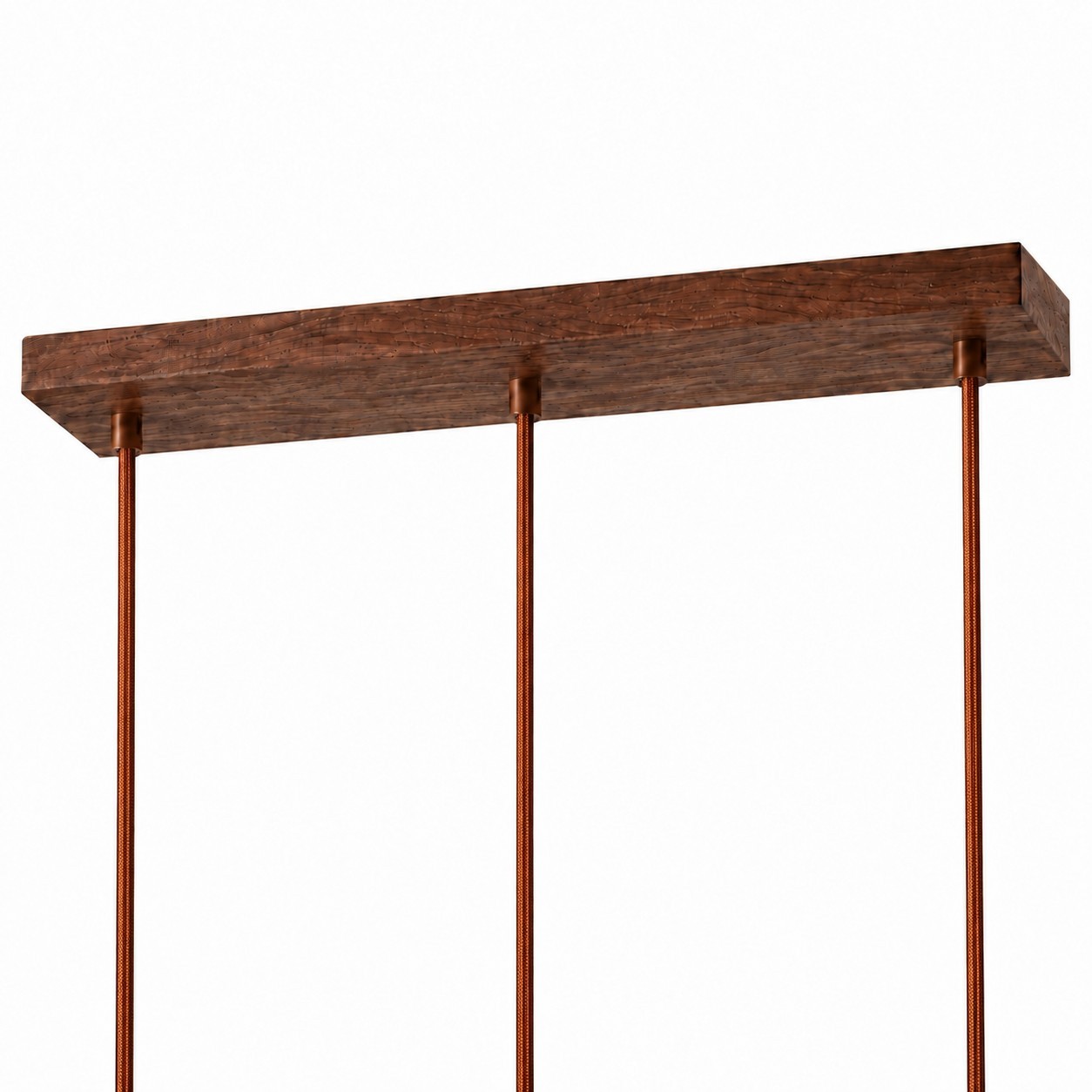 Gilbert Modern Shatter-Resistant Travertine-Look Linear Pendant Light