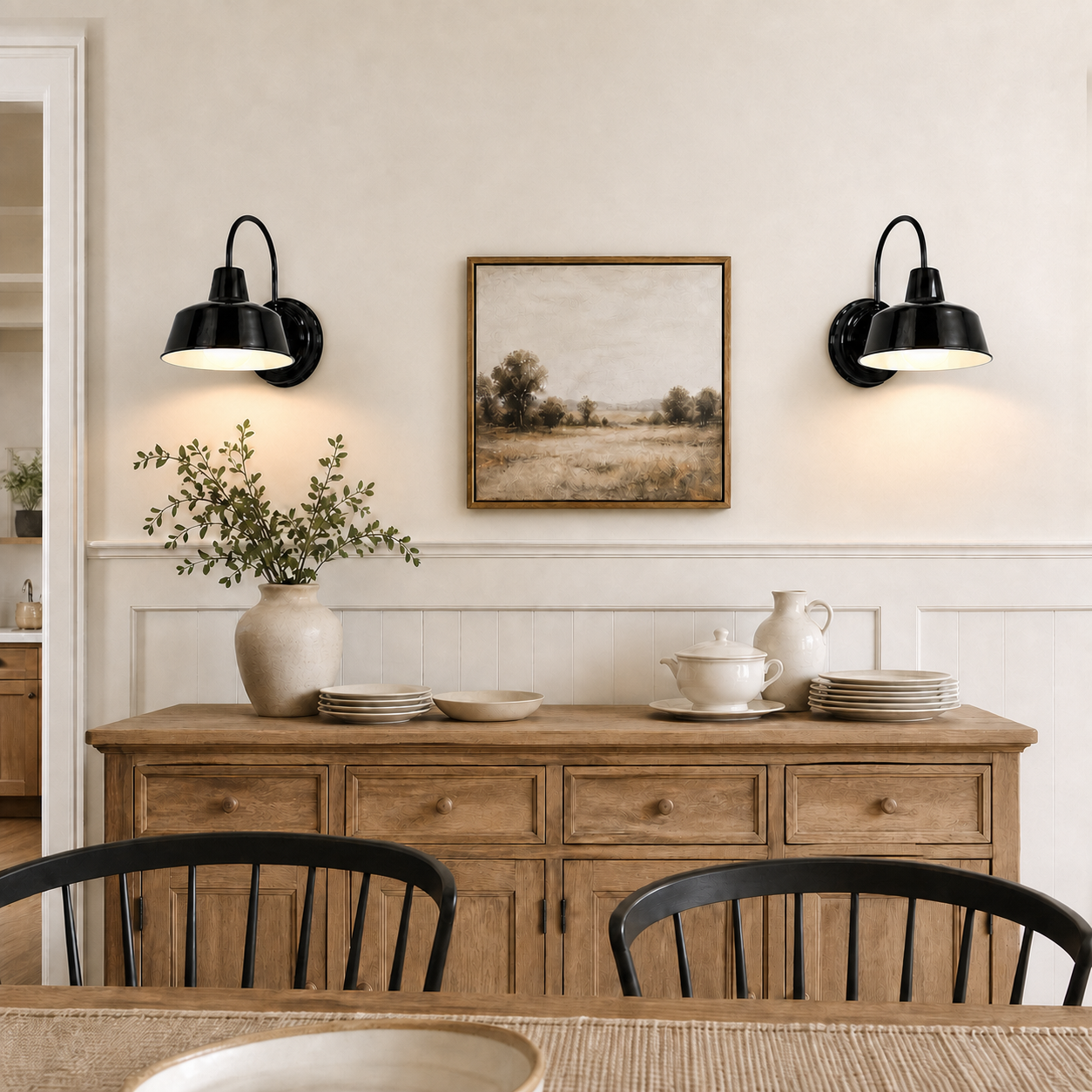 Anders Industrial Metal Dome Wall Sconce