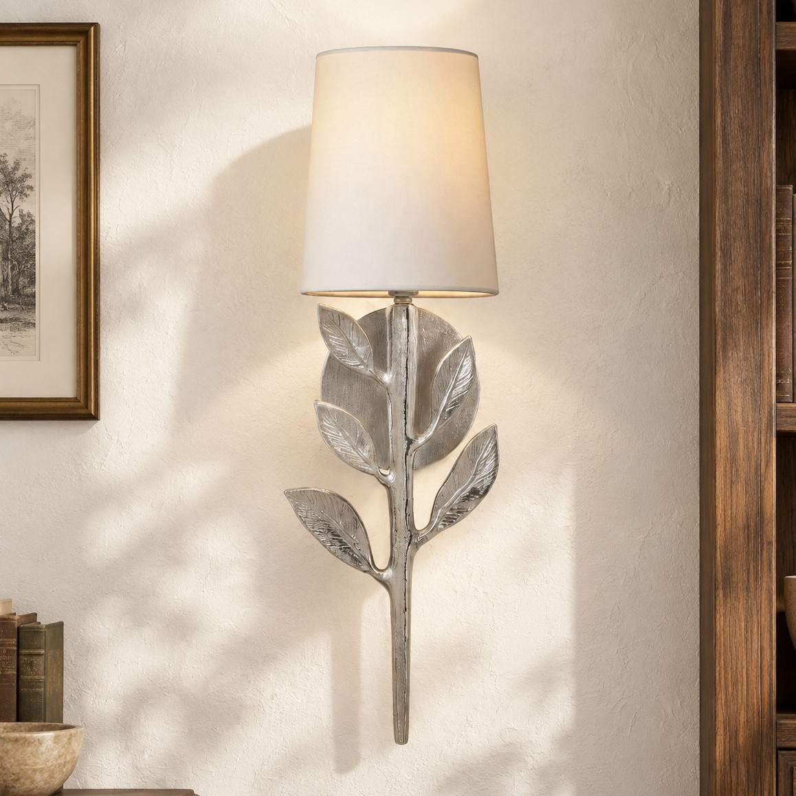 Hemma Retro Leaves And Branch Sconce