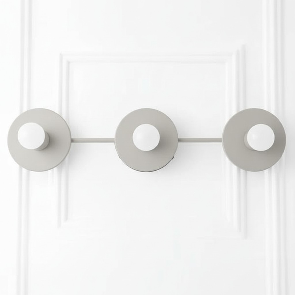 Marnie Nordic Colorful 3 Light Vanity Wall Light