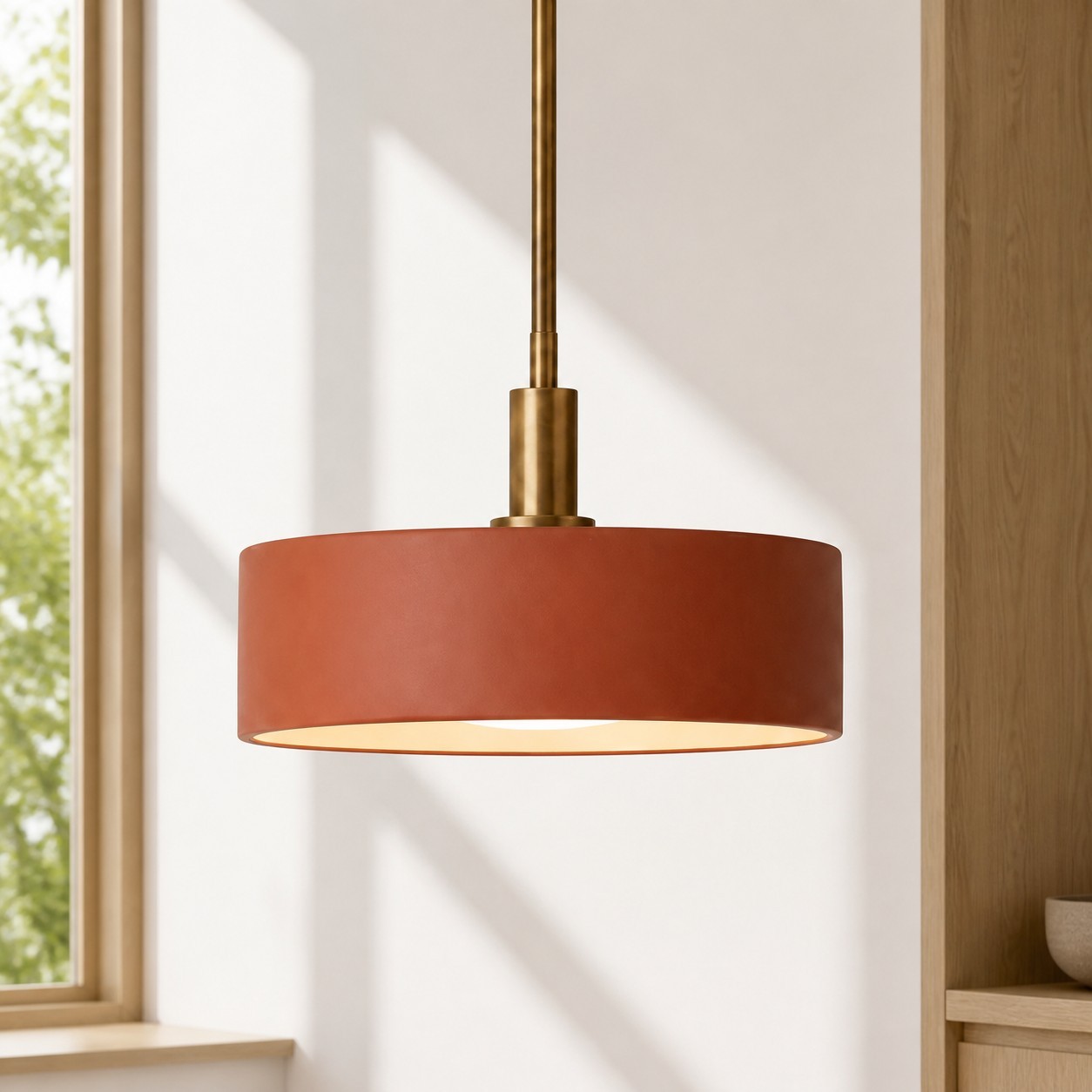 Aura Modern Porcelain Pendant Light