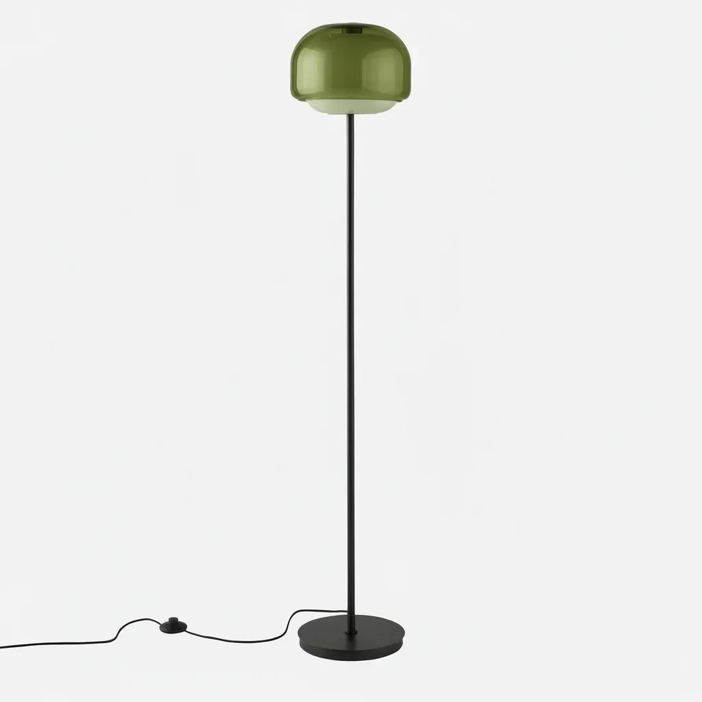Eulalie Nordic Artistic Round Glass Floor Lamp