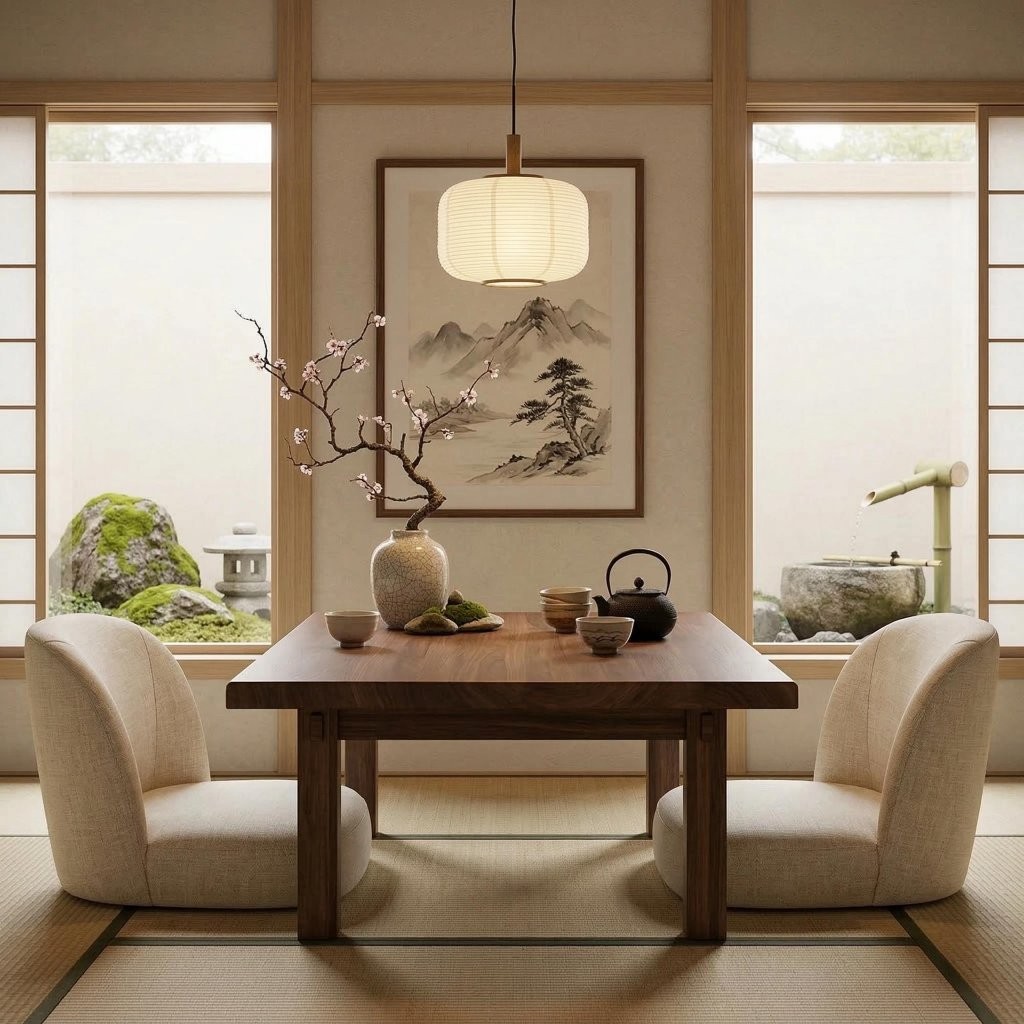 Drath Wabi Sabi Ribbed Paper Lantern Pendant Light