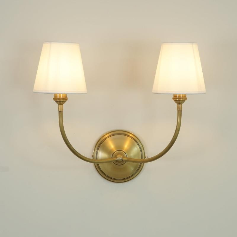 Wrynn 1/2/3 Light Fabric Shade Wall Sconce