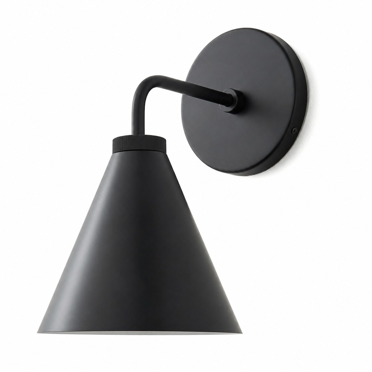 Kaelen Retro Cooper Cone Sconce Light
