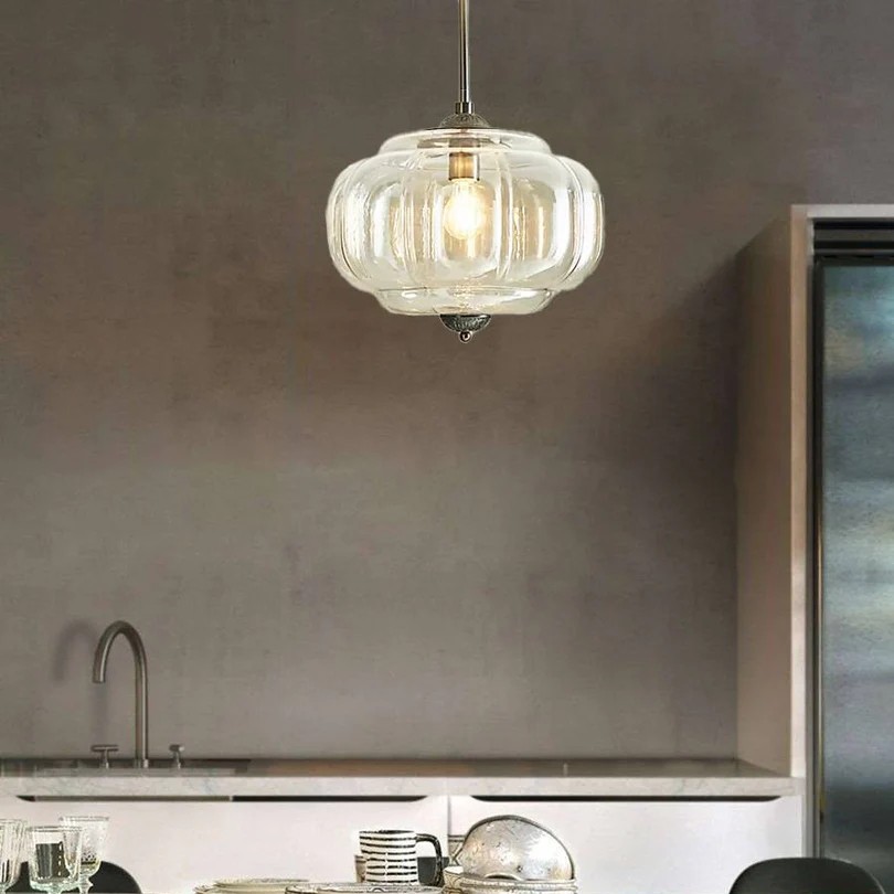 Ozita Retro Semi-Flush Mount Eloise Pendant Light