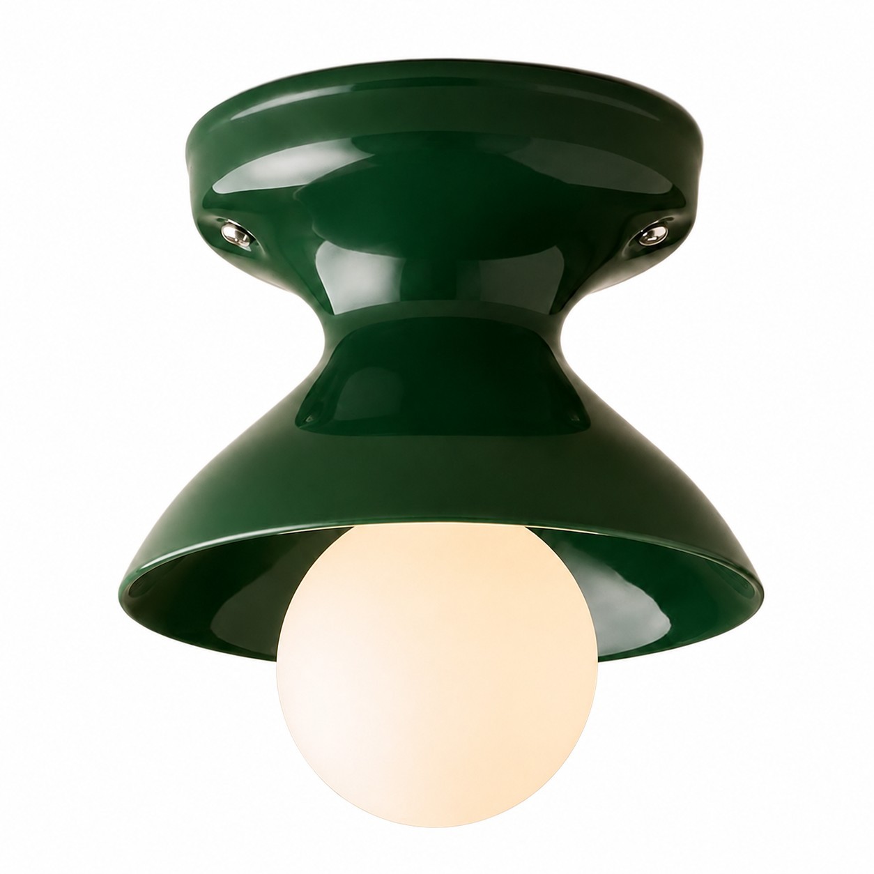 Lunavel Modern Ceramic Mount Ceiling Light Fixture
