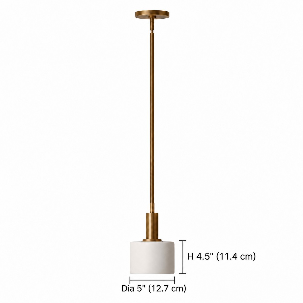 Aura Modern Porcelain Pendant Light