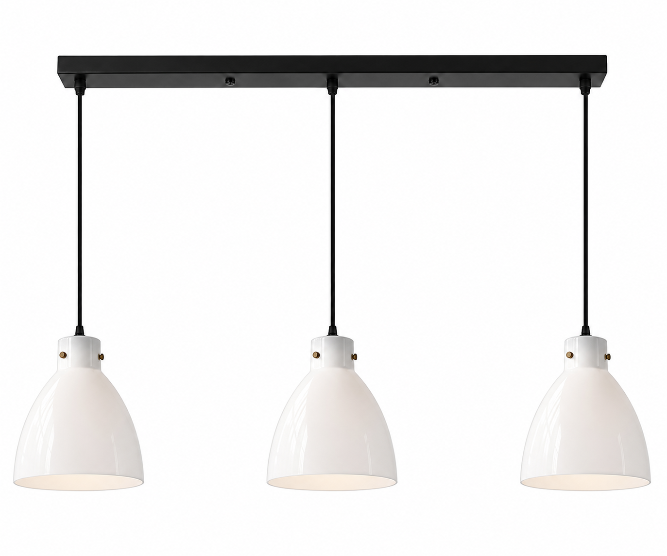 Stellan Vintage Glass Bell Pendant Light