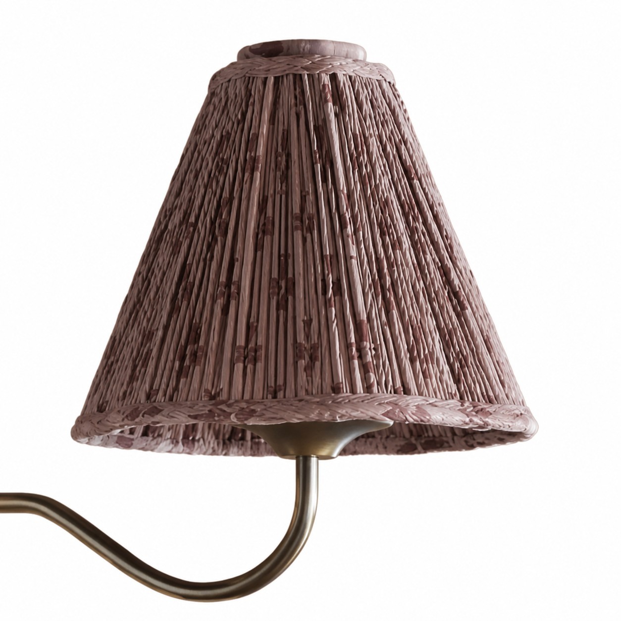 Lysandra Floral Pattern Fabric Branch Pendant Light
